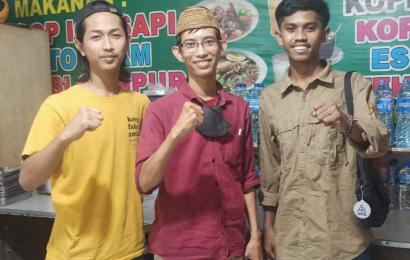 Direktur LPEK PB PMII bersama pengurus PMII Sulteng