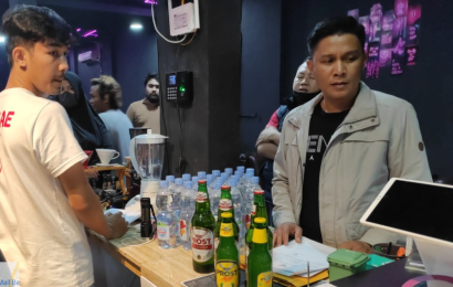 Polda Bengkulu Amankan Ratusan Botol Miras