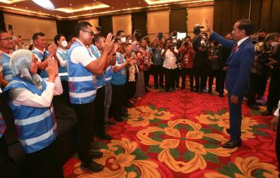 Presiden Jokowi Apresiasi Kerja Keras Untuk PLN