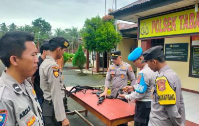 Kapolsek Taba Penanjung Ingatkan Anggota Hindari Pelanggaran