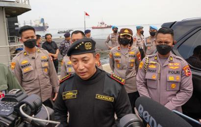 Kapolri Pastikan Proses Pencarian Kru Helikopter P-1103 Dilakukan Maksimal