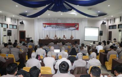 Susun Pagu Ideal Tahun Pemilu 2024, Polda Bengkulu Gelar Rakernis