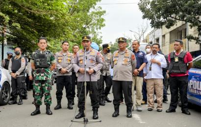Kapolri Instruksikan Usut Tuntas Bom Bunuh Diri Polsek Astana Anyar 