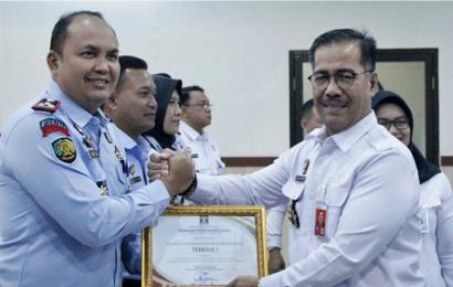 Lapas Bengkulu di Bentiring meraih penghargaan