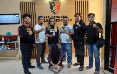 Team Resmob Macan Gading Polresta Bengkulu Berhasil Mengamankan Terduga Pelaku