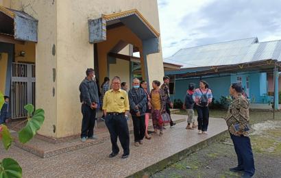 Polsek Curup Berikan Pengamanan Jemaat Gereja Beribadah