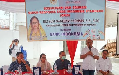 SMSI Bengkulu, Bank Indonesia dan Anggota DPR RI Sosialisasikan QRIS