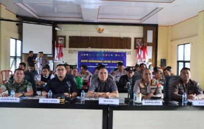 Polres Rejang Lebong Gelar Rakor Ops Lilin Nala 2022