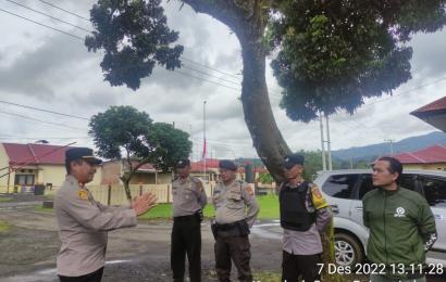 Pengamaman Polsek Curup Diperketat Pasca Bom Bunuh Diri