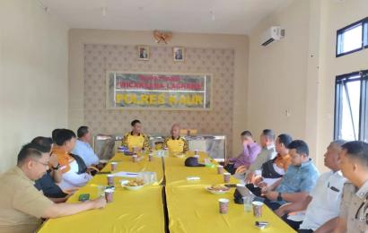 Polres Kaur Gelar Rakor