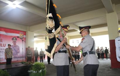 Farawell Parade, Irjen Pol Agung Titipkan Prajurit Bhayangkara Kepada Kapolda Bengkulu Baru