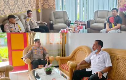  Kapolsek Curup Kunjungan Tatap Muka ke Rektor IAIN Curup dan Kepsek SMAN 3 Rejang Lebong