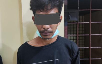 Edarkan Ganja, Warga Pematang Gubernur Diringkus