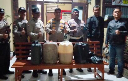Polsek Curup Sasar Tempat Hiburan dan Warung Tuak
