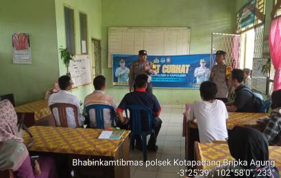 Polsek Kota Padang Kembali Gelar Jumat Curhat di Kelurahan