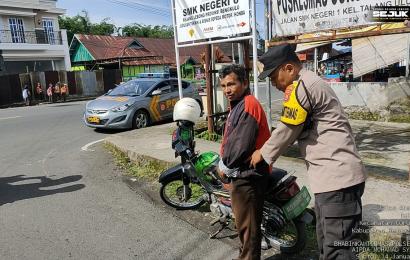 Polsek Curup Kembali Razia Sajam dan Senpi