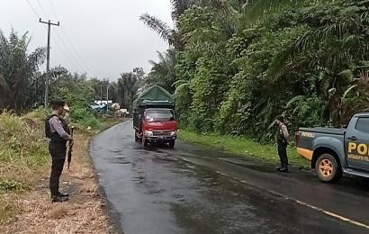 Tim Patroli Polres Rejang Lebong Kembali Patroli Rutin di Jalur Rawan