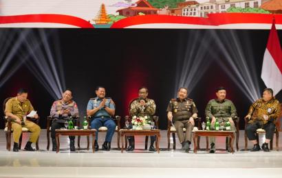 Kapolri di Rakornas Forkopimda: Beri Pendampingan Penggunaan Anggaran ke Pemda Hingga Kawal Inflasi 
