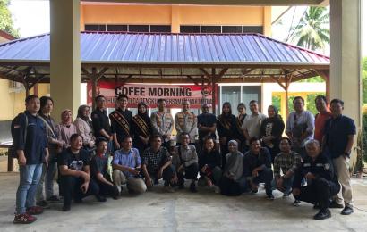 Tingkatkan Sinergi, Bid Humas Gelar Coffee Morning Bersama Awak Media