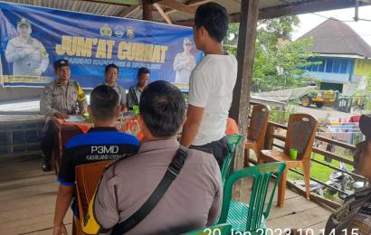 Jumat Curhat Polsek Kotapadang di Desa Taba Anyar
