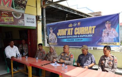 Jumat Curhat Polres Rejang Lebong dan Polsek Curup