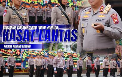 Sertijab, Iptu Melisa Jabat Kasat Lantas Rejang Lebong