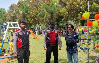 Hari Libur Nasional, Polres Lebong Patroli Pengamanan ke Objek-Objek Wisata