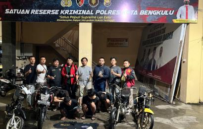 Polresta Bengkulu Tangkap Pelaku Curat yang Juga Residivis