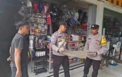 Polsek Maje Imbau Bengkel Tak Jual Knalpot Brong