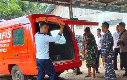 Polresta Bengkulu Serahkan Jenazah yang Ditemukan Mengapung Kepada Keluarga 