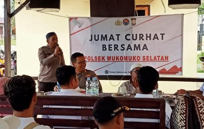 Jumat Curhat Polres Mukomuko