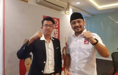 Ketua  DPW PSI Bengkulu bersama ketua DPP PSI