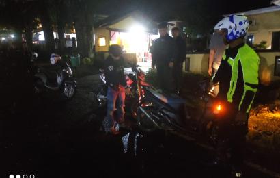 2 Unit Motor Berknalpot Brong Diamankan Satlantas Polres Rejang Lebong