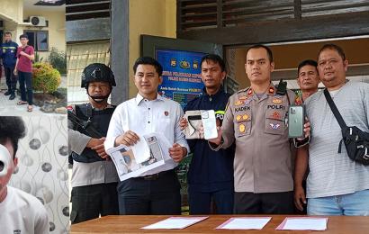 Pelaku Diamankan Polsek Gading Cempaka