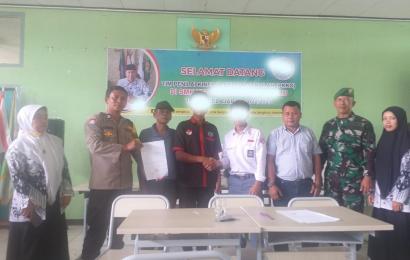 Polsek Gading Cempaka Mediasi Dua Pelajar Bertikai