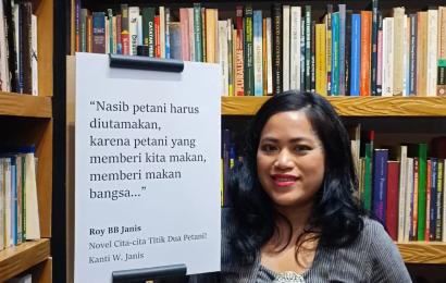 Pesta Peluncuran Novel "Cita-cita Titik Dua Petani!" karya Kanti W. Janis