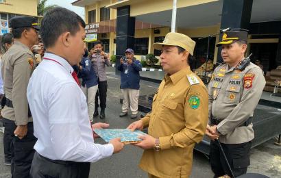 Pemkot Apresiasi dan Beri Reward Tim Polresta Serta Polsek Kampung Melayu Polda Bengkulu