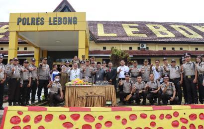 HUT Satpam ke-42 Polres Lebong Gelar Upacara Peringatan