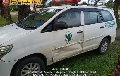 Lakalantas, Pelajar alami luka dibagian mulut