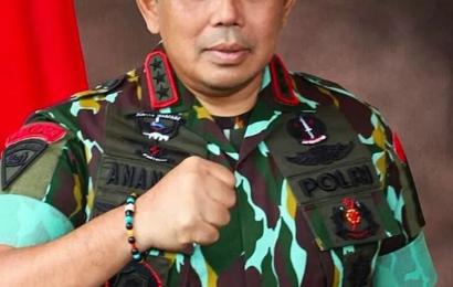 Komandan Korps (Dankor) Brimob Polri Komjen Anang Revandoko