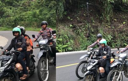Patroli Motor Presisi Polres Rejang Lebong Beraksi di Jalur Lintas