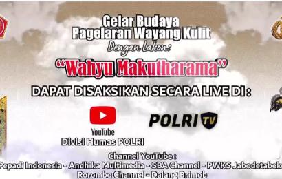 Pagelaran Wayang Polri Dimeriahkan 4 Dalang Hingga Sinden