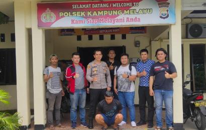 Polsek Kampung Melayu Tangkap Buronan Polres Tangerang