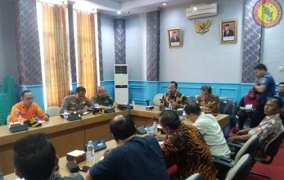 Rakor Simulasi Penanganan Bencana