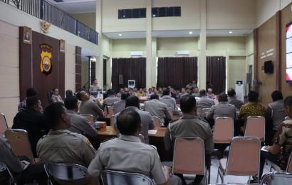 Kapolda Bengkulu Pimpin Rapat Internal Program Quick Wins Presisi