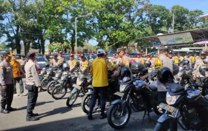 Gelar Apel Cek kesiapan Ranmor Dinas, Kapolresta Ingatkan Personel Rawat Kendaraannya