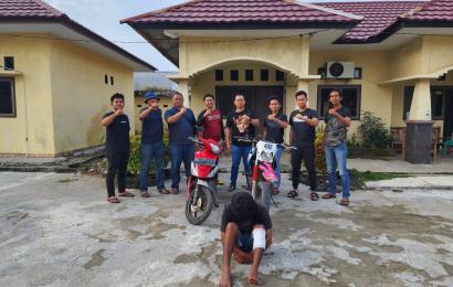 Pelaku diamankan polisi