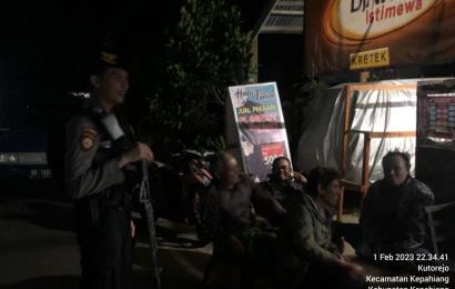 Satlantas Polres Kepahiang Polda Bengkulu Gelar Patroli KRYD