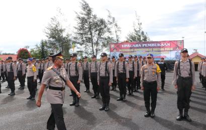 Wakapolda Bengkulu Pimpin Pembukaan Diktukba Polri Gelombang I Tahun 2023