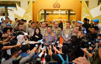 Tutup Rapim, Kapolri Pastikan Kawal Seluruh Kebijakan Pemerintah